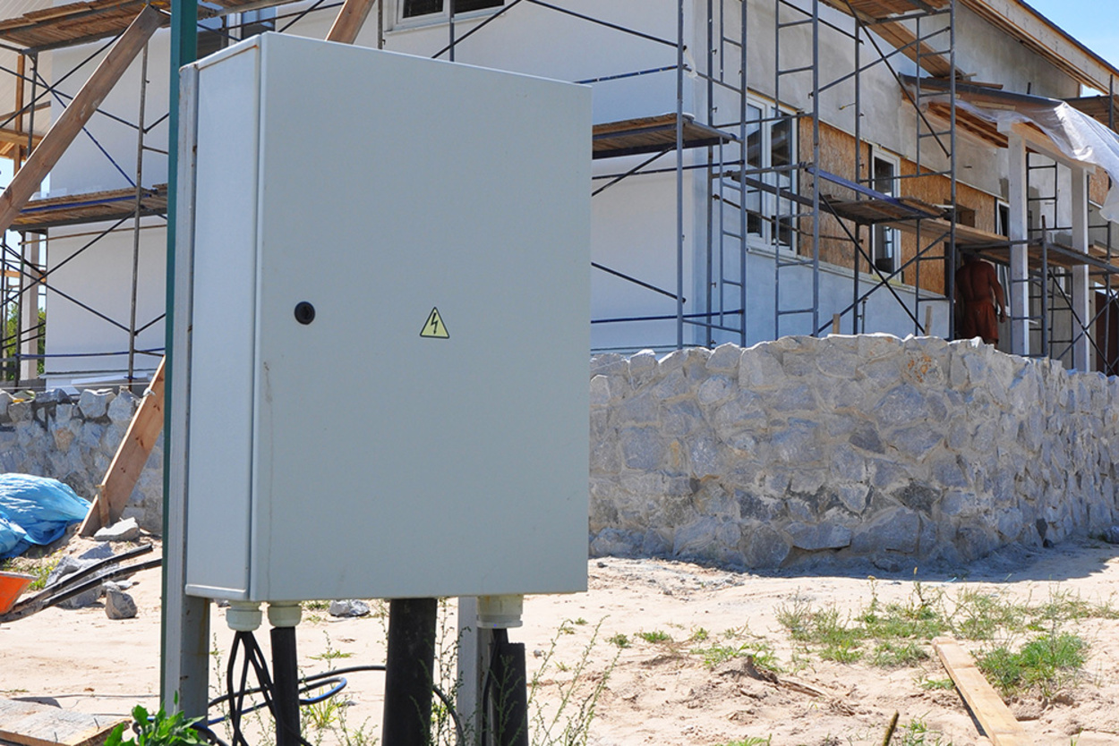 Baustrom bei Elektro-Sichert e.K. in Wolframs-Eschenbach