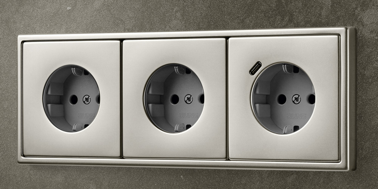 SCHUKO® Steckdosen mit USB bei Elektro-Sichert e.K. in Wolframs-Eschenbach