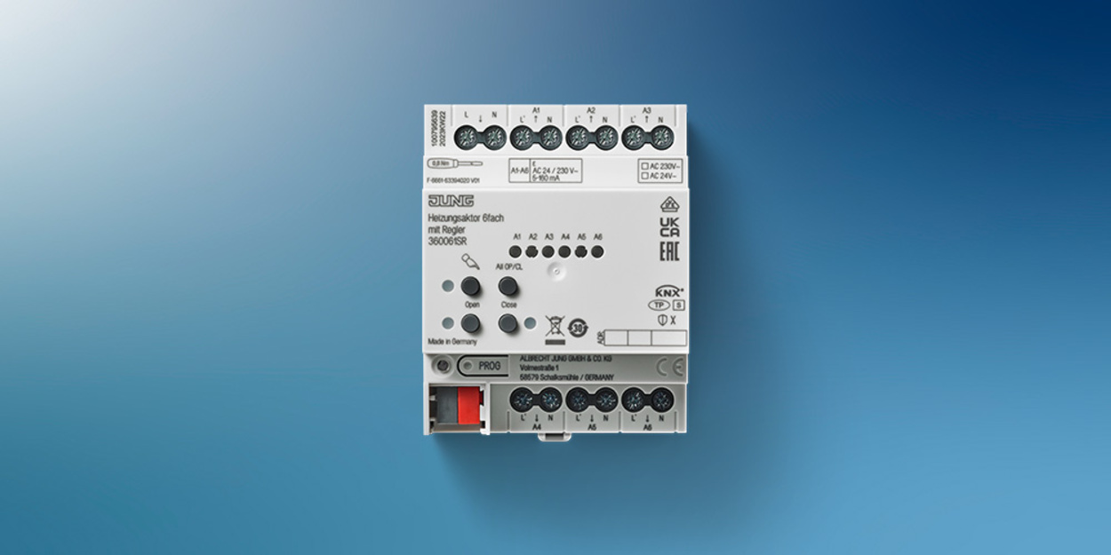 KNX Heizungsaktor 6-fach bei Elektro-Sichert e.K. in Wolframs-Eschenbach