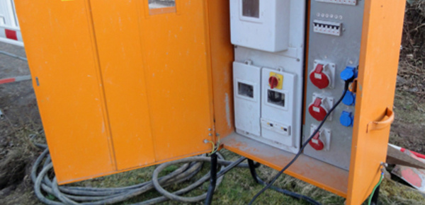 Baustrom bei Elektro-Sichert e.K. in Wolframs-Eschenbach