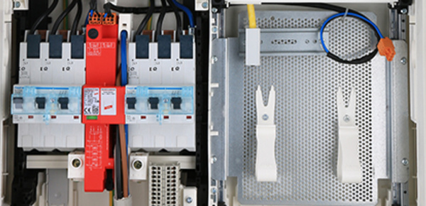 Hausanschluss, Zähler und Unterverteiler bei Elektro-Sichert e.K. in Wolframs-Eschenbach