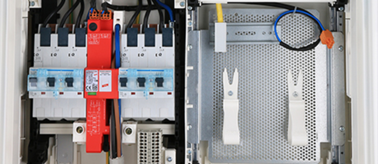 Hausanschluss, Zähler und Unterverteiler bei Elektro-Sichert e.K. in Wolframs-Eschenbach
