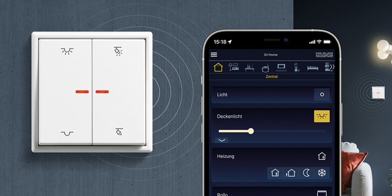KNX RF Taster bei Elektro-Sichert e.K. in Wolframs-Eschenbach